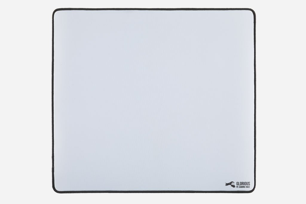 Glorious Stitch Cloth Mousepad XL, 460x410 mm - Vit, bild 3