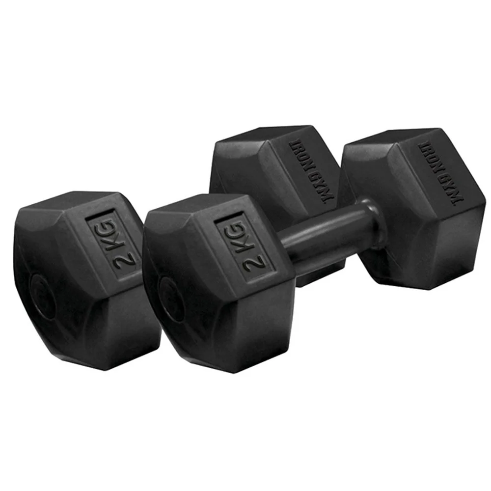 Iron Gym Fixed Hex Dumbbell