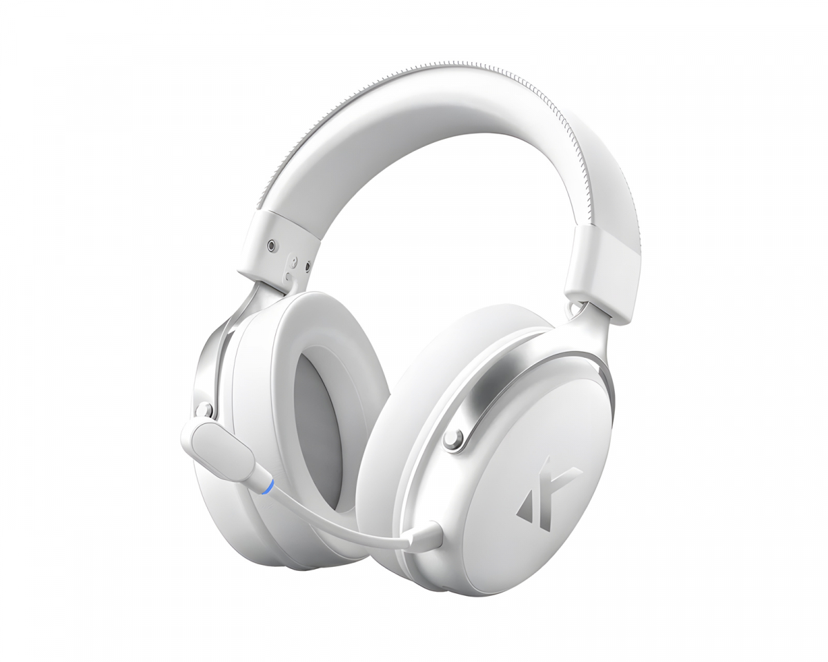 MCHOSE V9 Pro Wireless Gaming Headset - Icy White