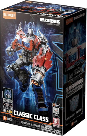 Blokees Transformers Rise of the Beasts Classic Class 01 - Optimus Prime Model Kit Figure
