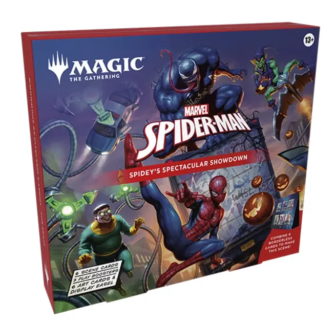 Magic Marvels Spider-Man Scene Box