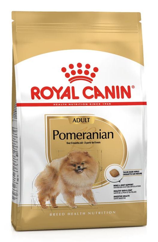 Royal Canin Breed Pomeranian Adult torrfoder för hund 3 kg
