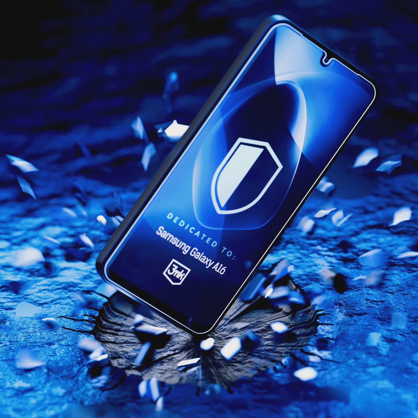 Härdat glas 3mk FlexibleGlass till Samsung Galaxy A16, bild 2