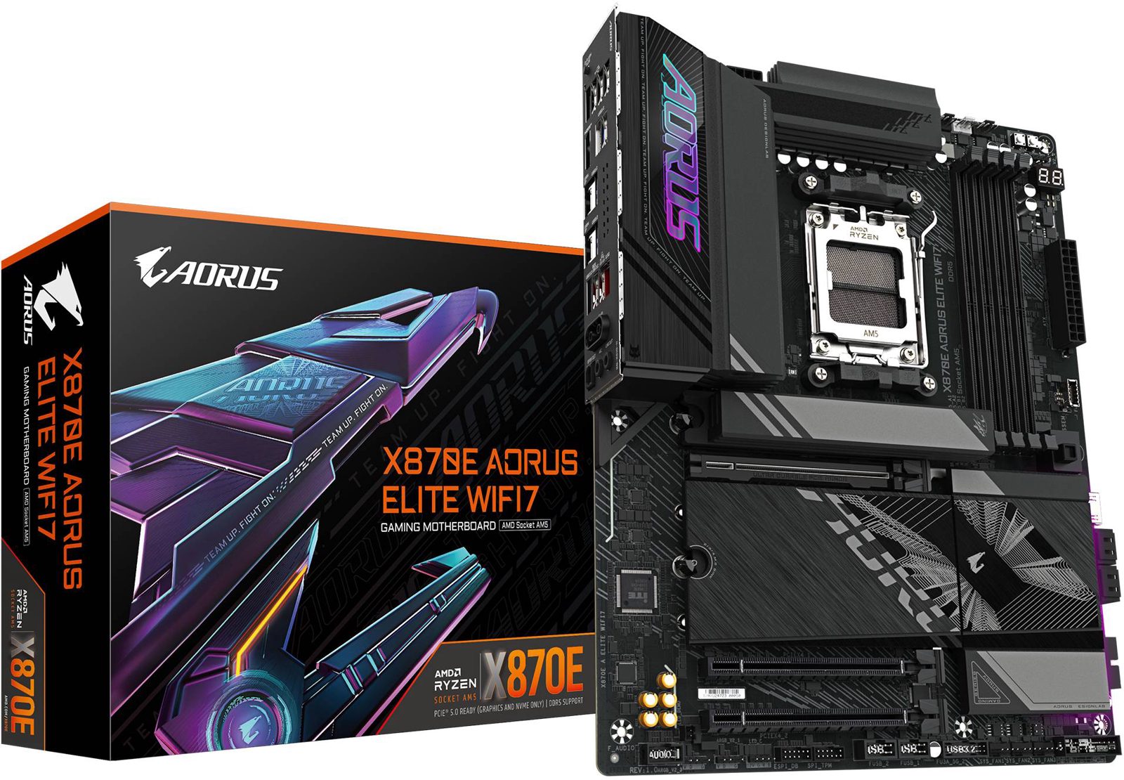 Gigabyte X870E Aorus Elite WIFI7, bild 5