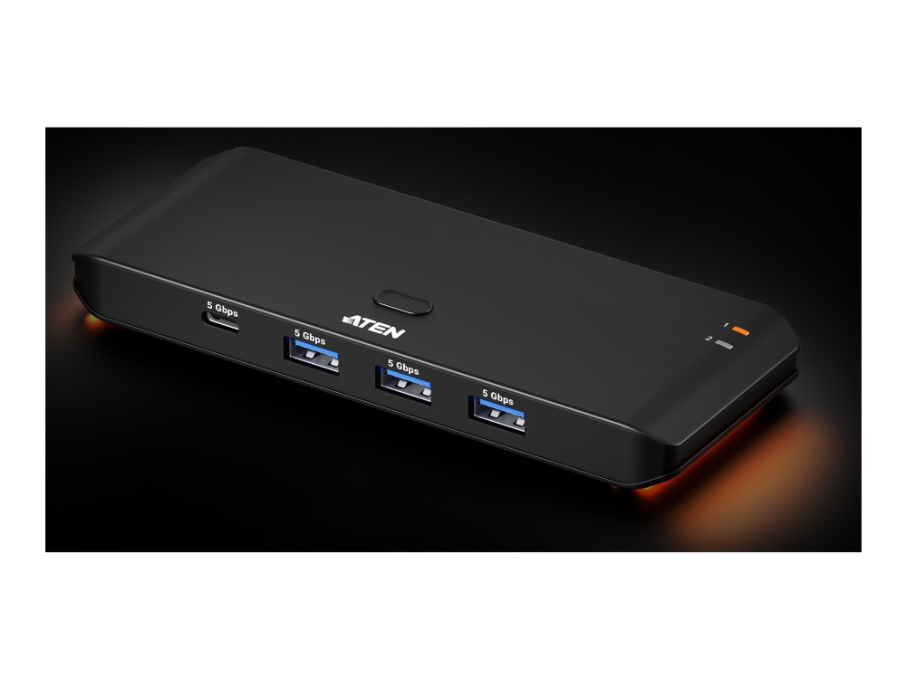 ATEN - USB-växel - 4 x 2 - skrivbordsmodell