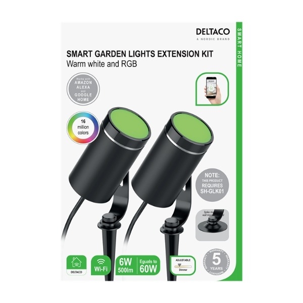 Deltaco smart home Sh-GLKEX01 - Förlängning till sh-glk01