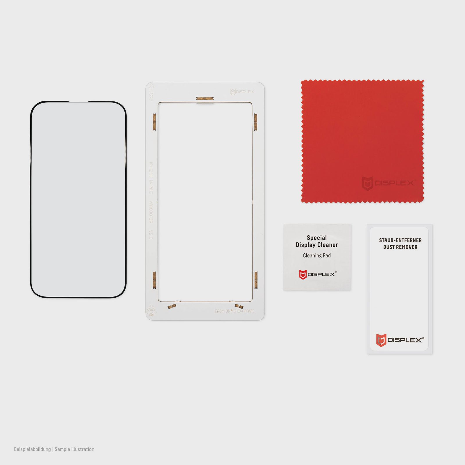 DISPLEX Real Glass FC iPhone 15/15 Pro, bild 5