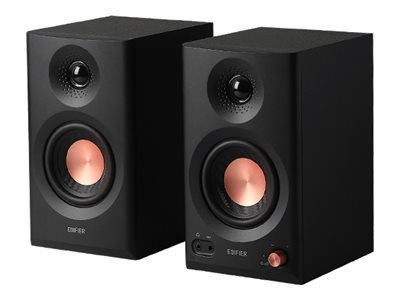 Edifier MR3 Powered Studio Monitor Speakers, 2x18W RMS, Bluetooth - Svart