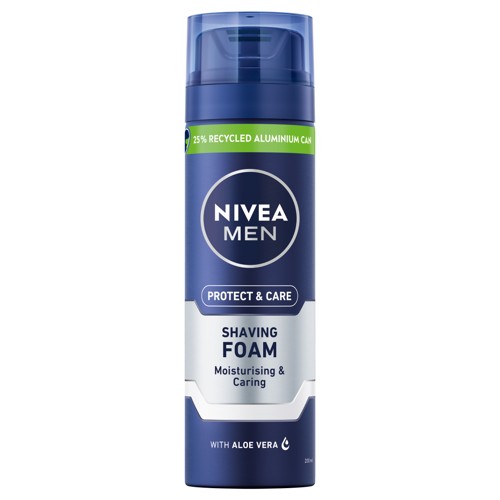 NIVEA MEN Protect & Care Shaving Foam 200 ml, bild 2