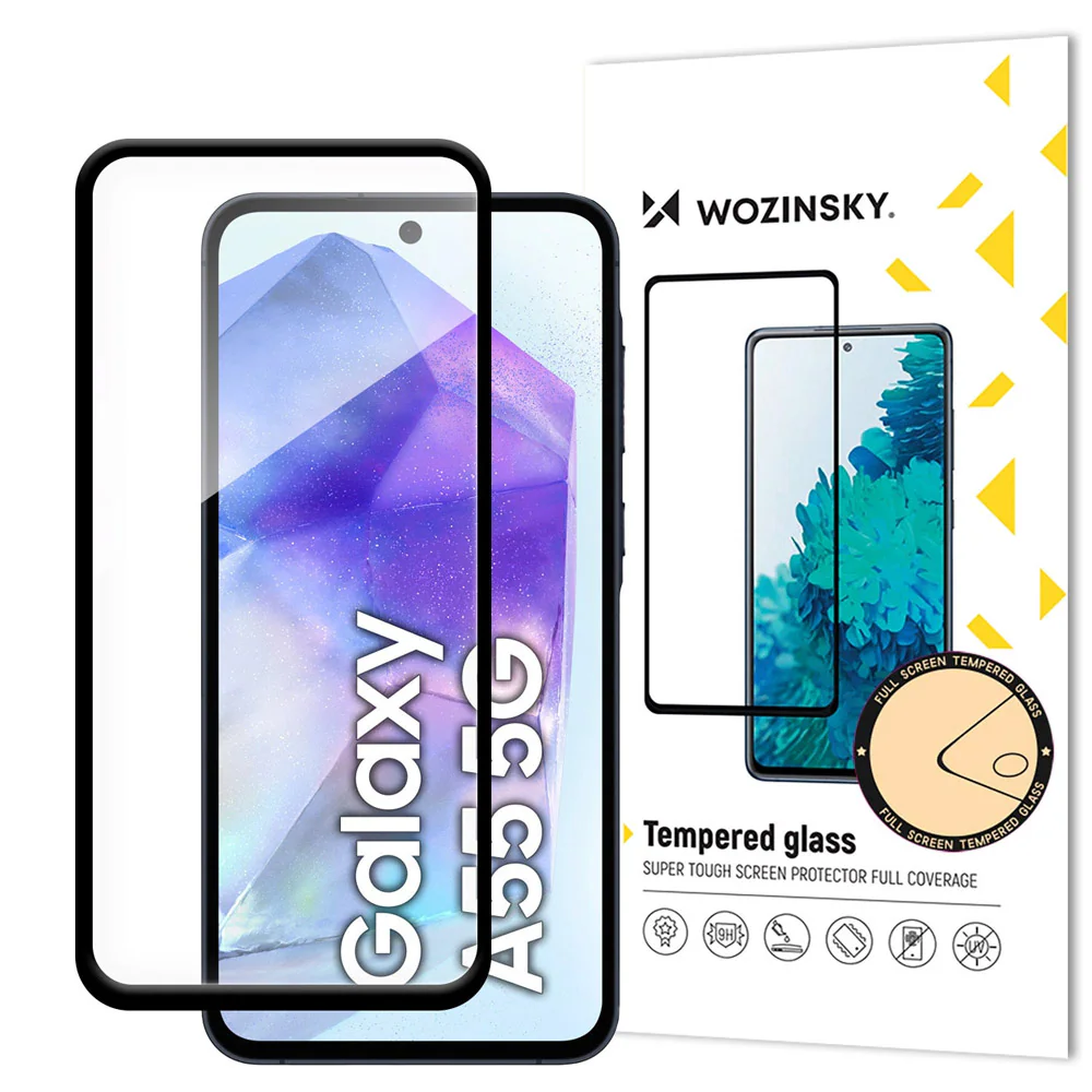 Wozinsky Full Screen Härdat Skärmskydd till Samsung Galaxy A56 / A36