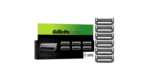 Gillette - GilletteLabs rakblad - Grön/Svart - 6 st, bild 3