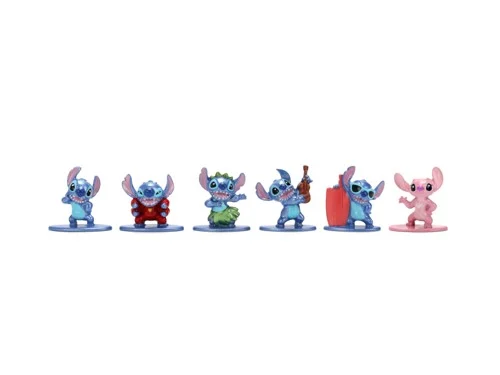 Stitch Nano Metalfigurer 6-Pack, bild 2