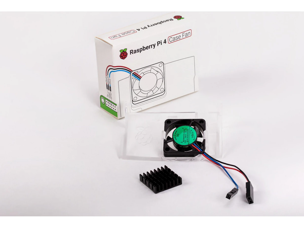 Raspberry Pi-fläkt och heatsink till Pi 4-case, bild 2