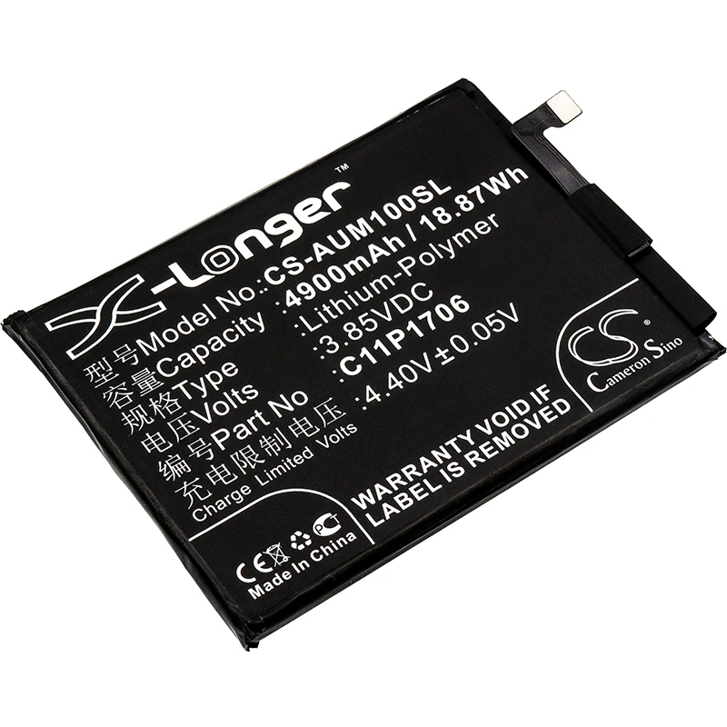 Cameron Sino batteri/ackumulator 0b200-02870200 C11P1706 till Asus Zenfone Max Pro M1 / M2 / ZB602KL / CS-AUM100SL
