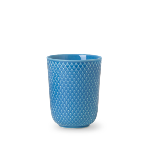 Lyngby Porcelæn - Rhombe Color Mugg - 33 cl - Blå