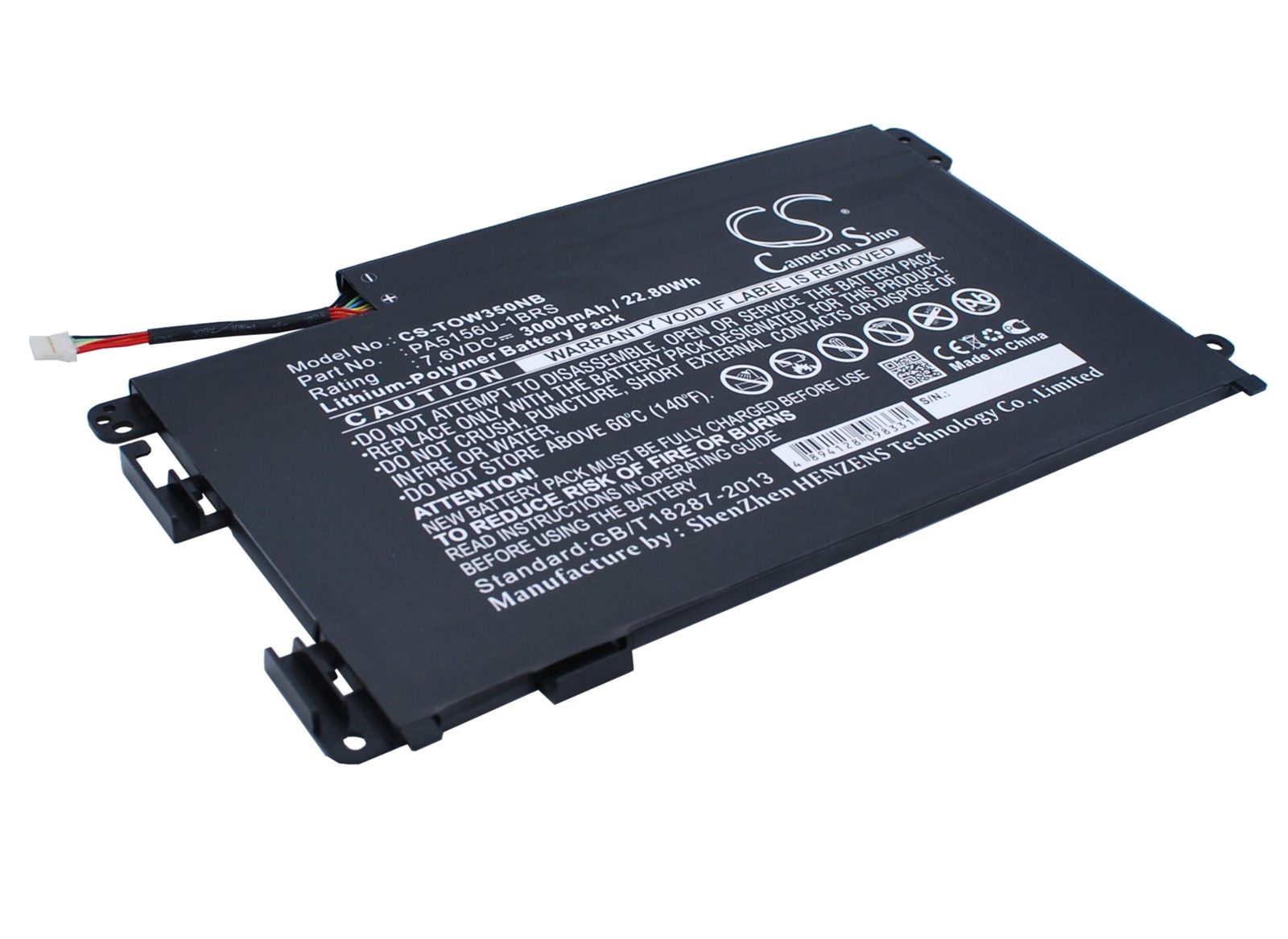 Batteri till Laptop, Bärbar dator för Toshiba Satellite W35Click-A3300, Click W35 m.fl., bild 2