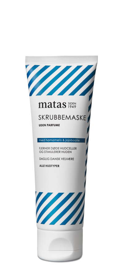 Matas Striber Scrub Mask For All Skin Types Fragrance Free 80 ml