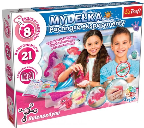 Trefl Science 4 You - Mydelka. Doftande experiment (61448)