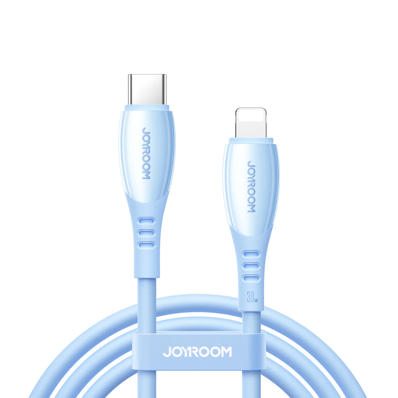 Joyroom S-A59 USB-C till Lightning snabbladdningskabel 1,2m – Blå