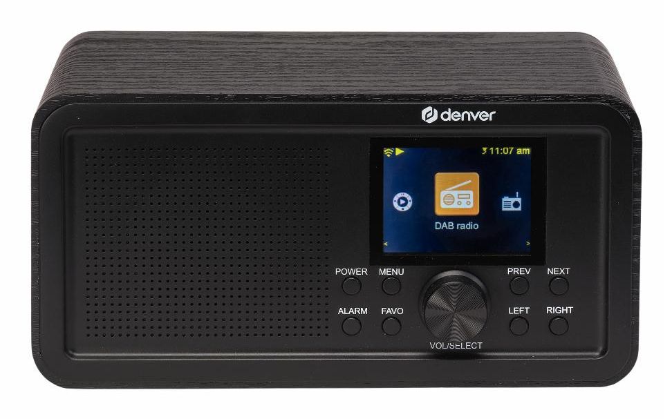 Denver DIR-200 DAB+/FM Internetradio, svart