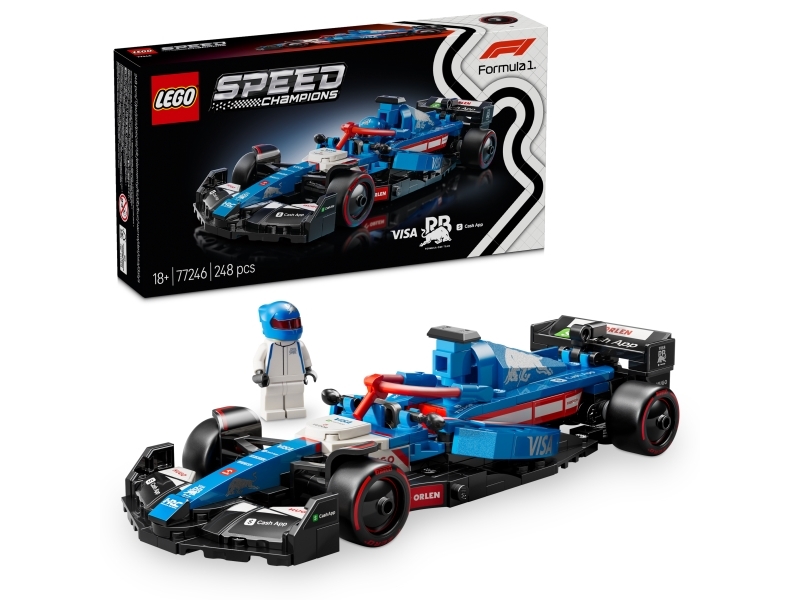 LEGO Speed Champions Visa Cash App RB VCARB 01 F1® 77246, bild 4