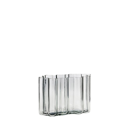 Hübsch - Umber Vase - Clear - 30x16xh20cm