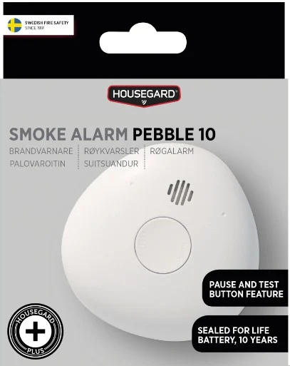Housegard Pebble 10 Optisk brandvarnare
