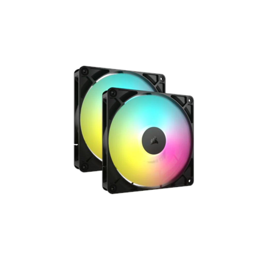 Corsair RS140 ARGB Svart 2-pack