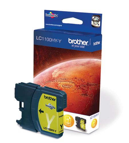 Brother LC1100HYY Yellow 750 sidor, bild 4