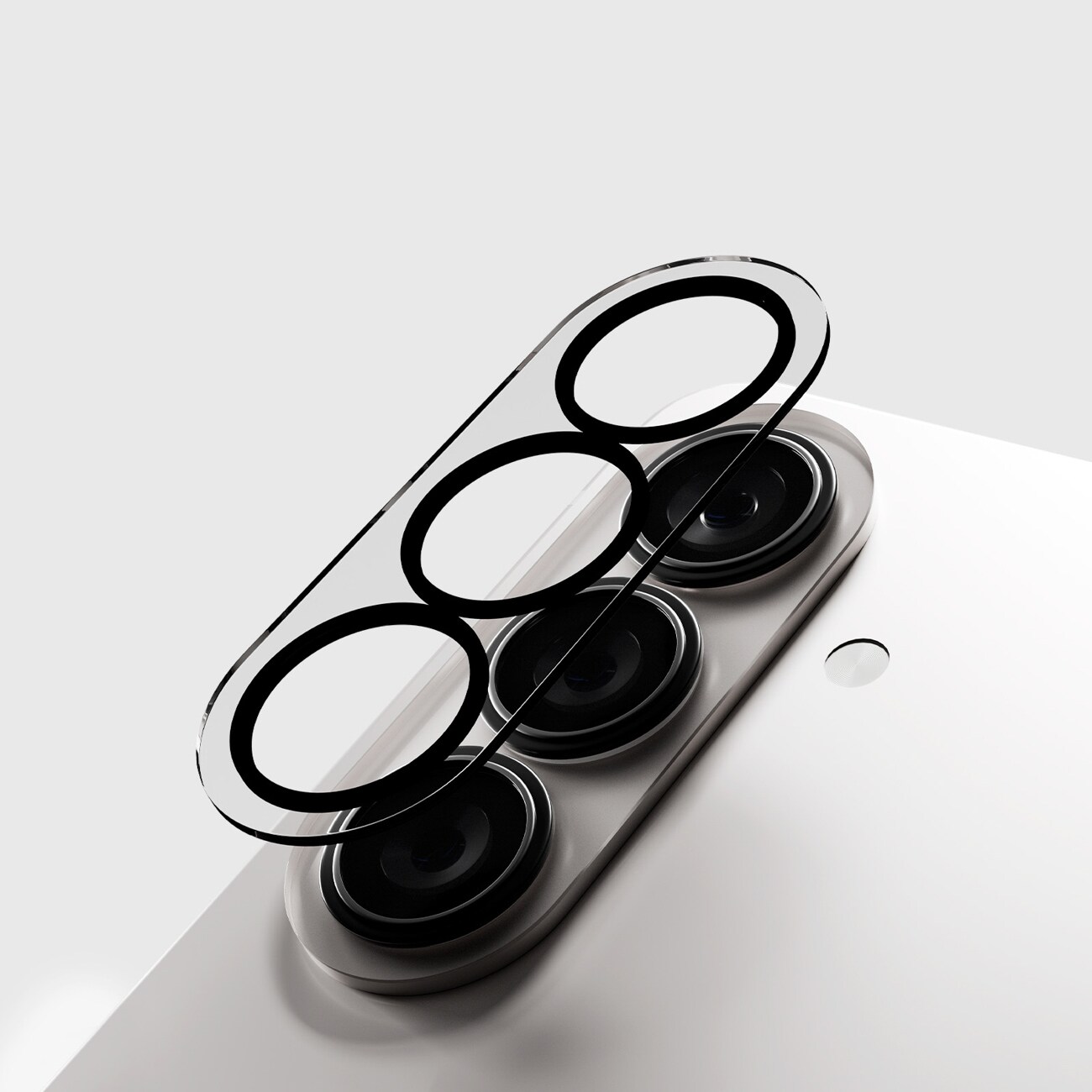 SBS skyddsglas för bakre kamera för Samsung Galaxy S26 - med svart ram, bild 5