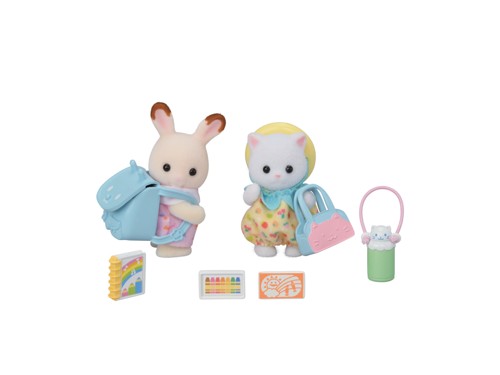 Sylvanian Families – Dagiskompisar – Walk Along Duo, bild 2