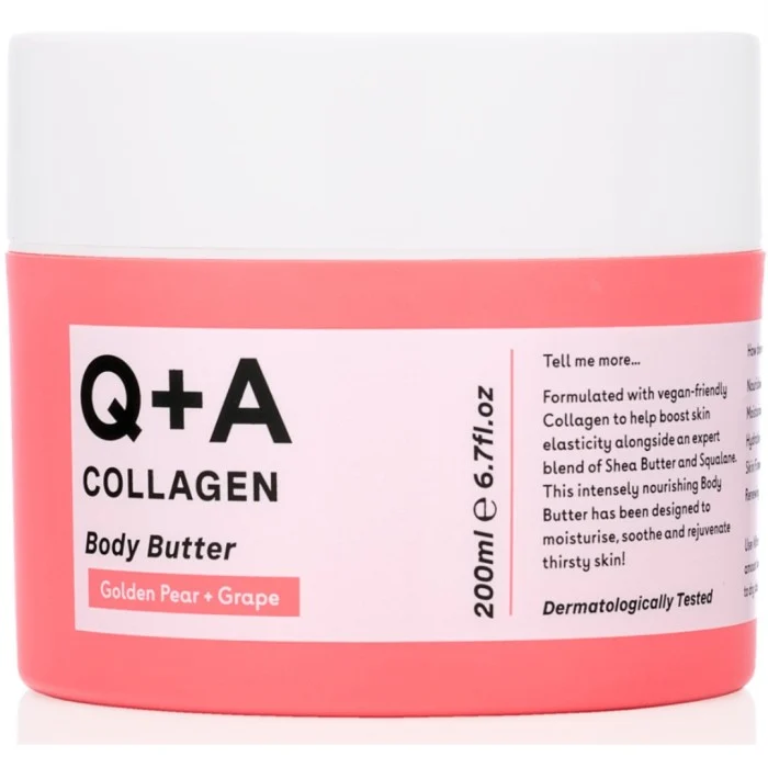 Q+A Collagen Body Butter 200 ml, bild 2