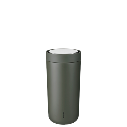 Stelton - To Go Click Termosmugg - Soft Dark Forest - 0.4 l
