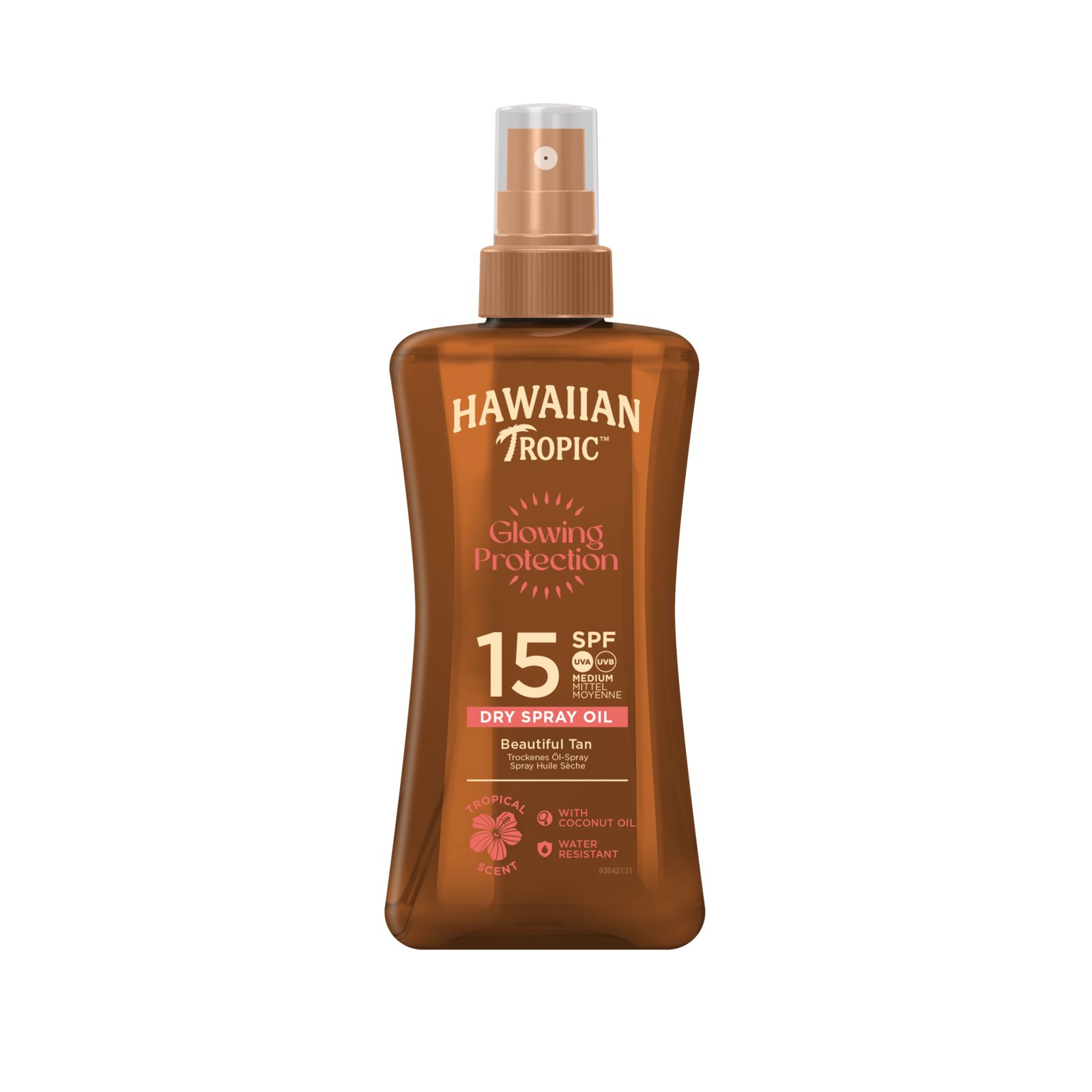 Hawaiian Tropic Glowing Protection Dry Oil Gel SPF15 200 ml