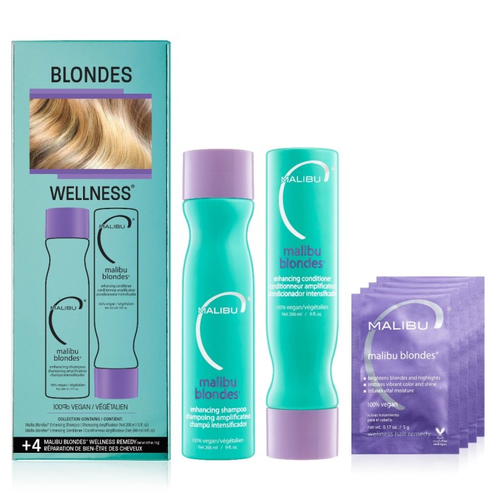 Malibu C Malibu blondes collection kit 532 ml, bild 2