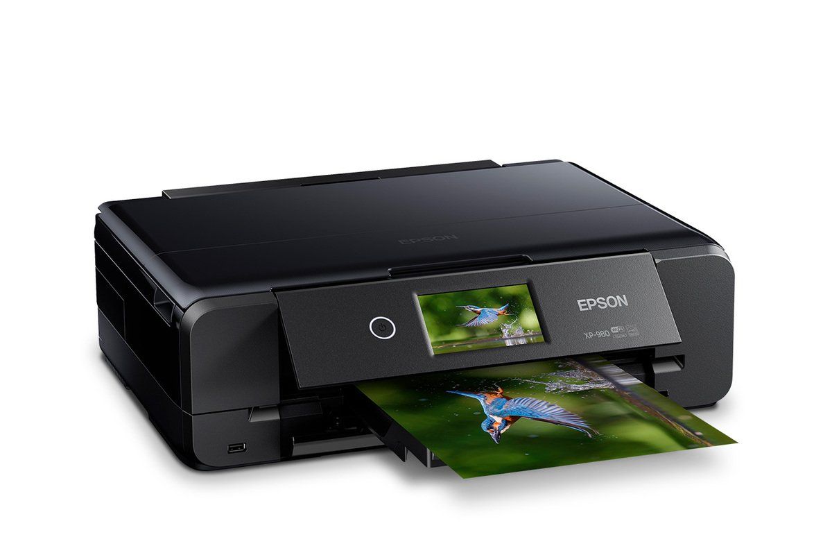 Epson Expression Photo XP-980 multifunktionsskrivare (svart), bild 4
