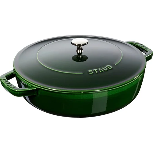 Staub - Saute Pan Chistera - Basil-green - 28 cm