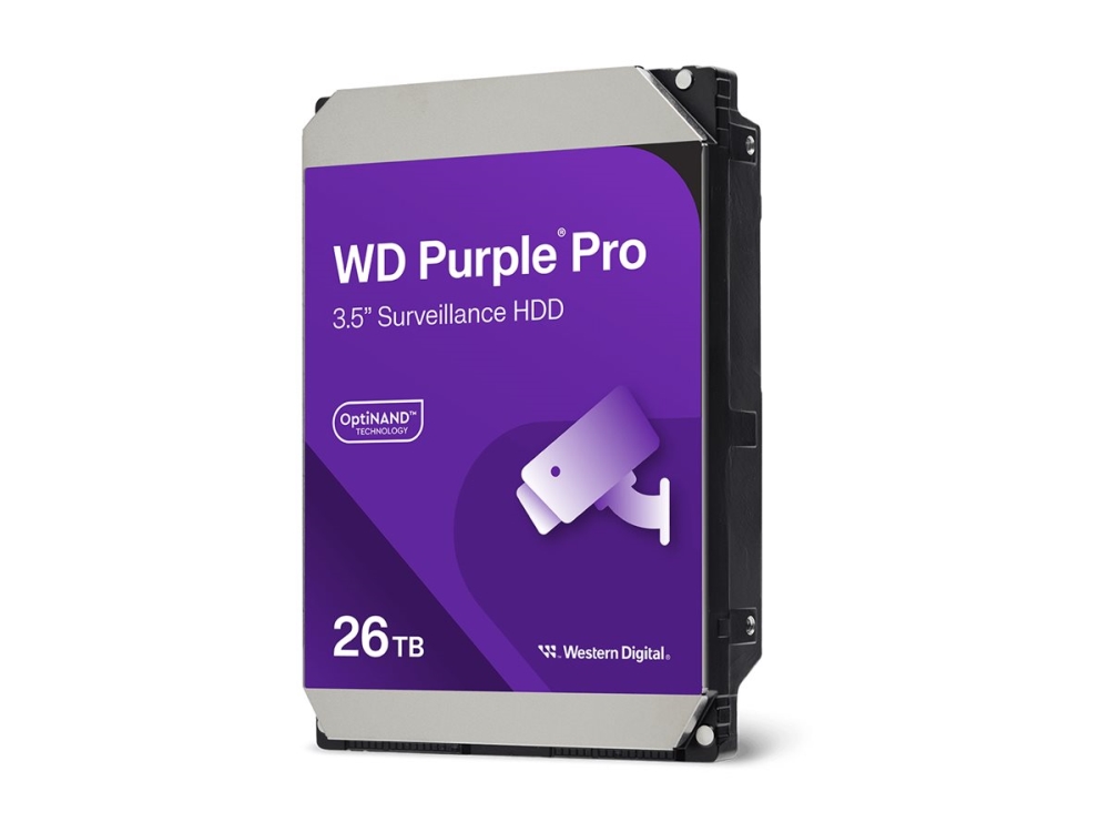WD Purple Pro - 26TB - Hårddisk - WD260PURP - SATA-600 - 3,5"