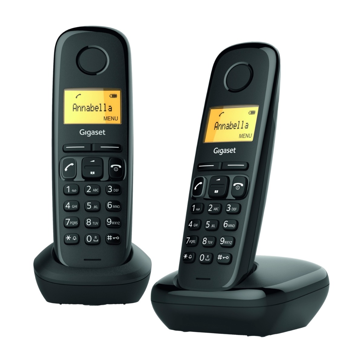 Gigaset A170 Duo, svart