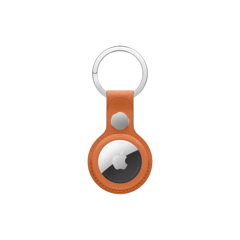Apple FineWoven nyckelring för Apple AirTag (Fox Orange)