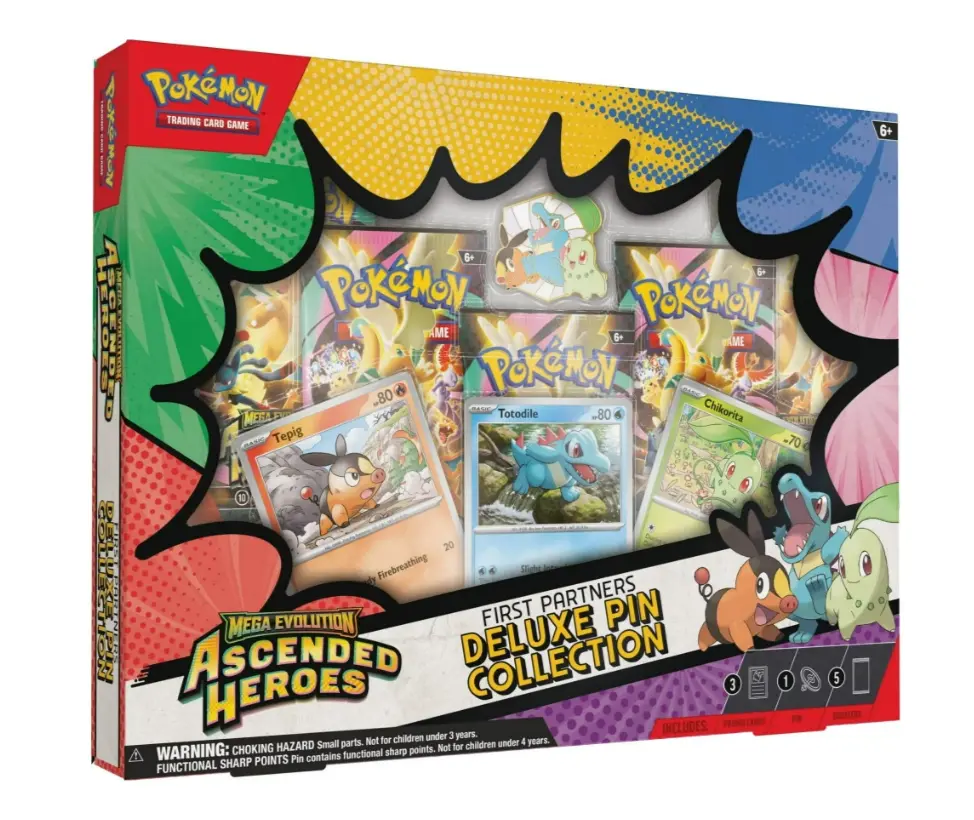 Pokémon ME2.5 Ascended Heroes - Deluxe Pin Collection
