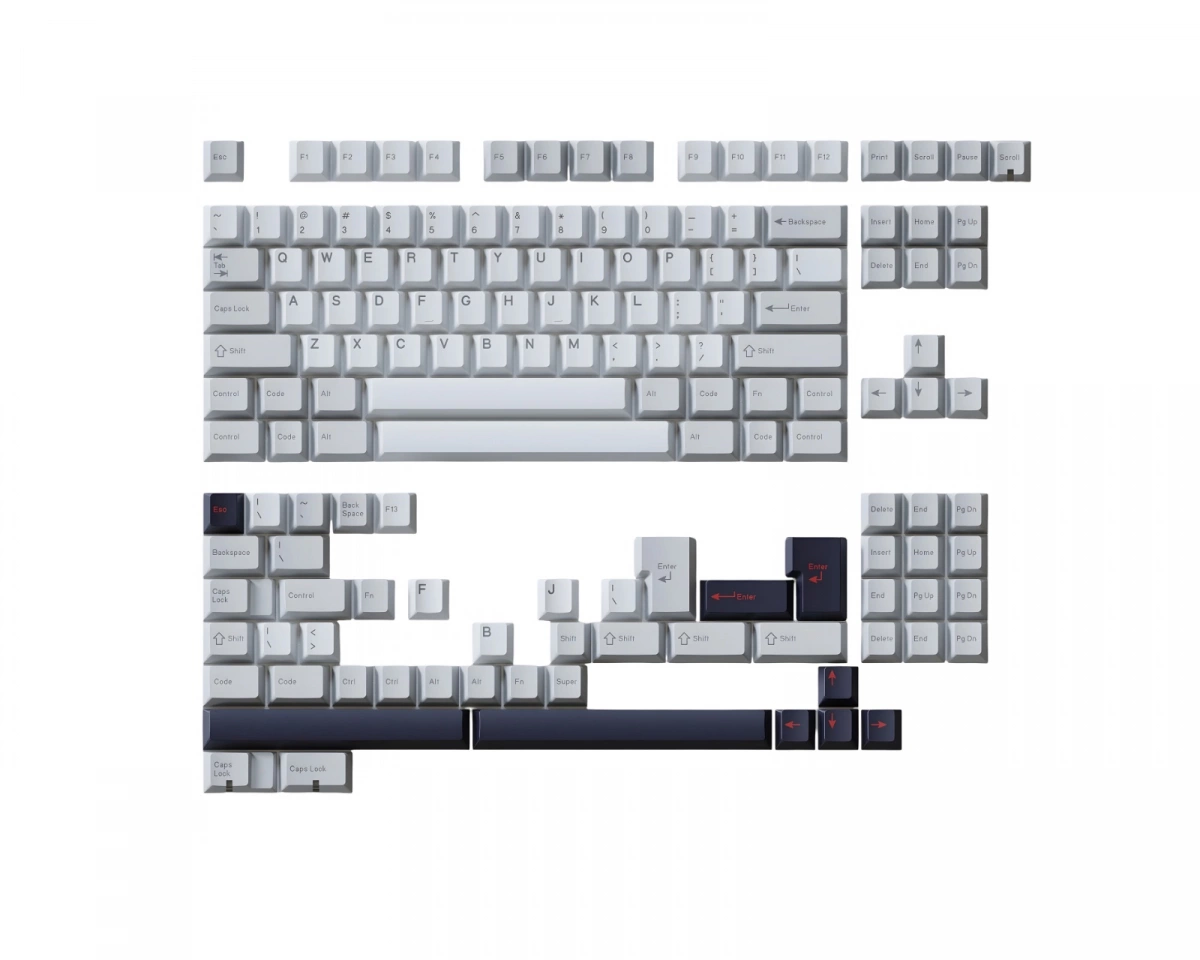 KBDfans PBTfans Lucy R2 - Base kit