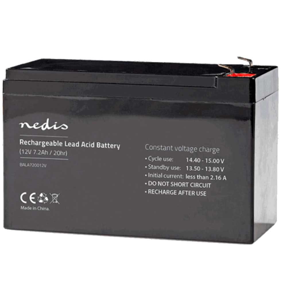 Nedis Burrel Lead Acid Batteri 12V 7.2Ah