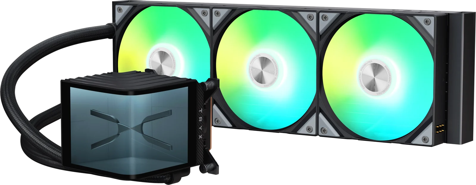 Tryx Panorama Upgraded A-RGB 360 Svart