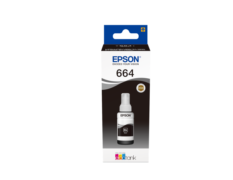Epson EcoTank T6641 70 Ml, svart bläckflaska