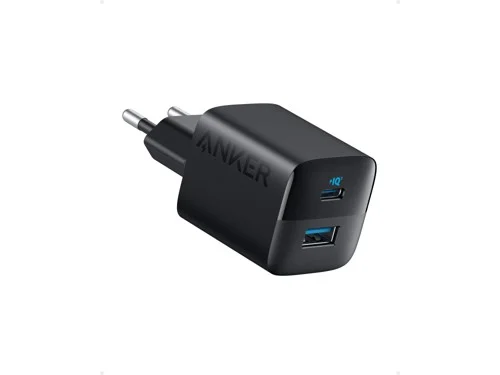 Anker 323 Laddare - 33W USB-C & USB-A Snabbladdare - Svart, bild 2
