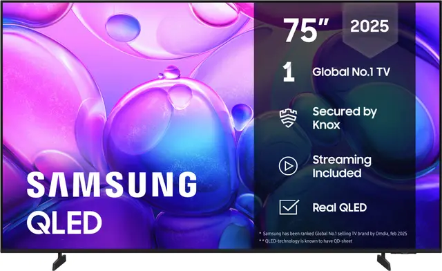 Samsung 75" Q6F QLED 4K Smart TV (2025)