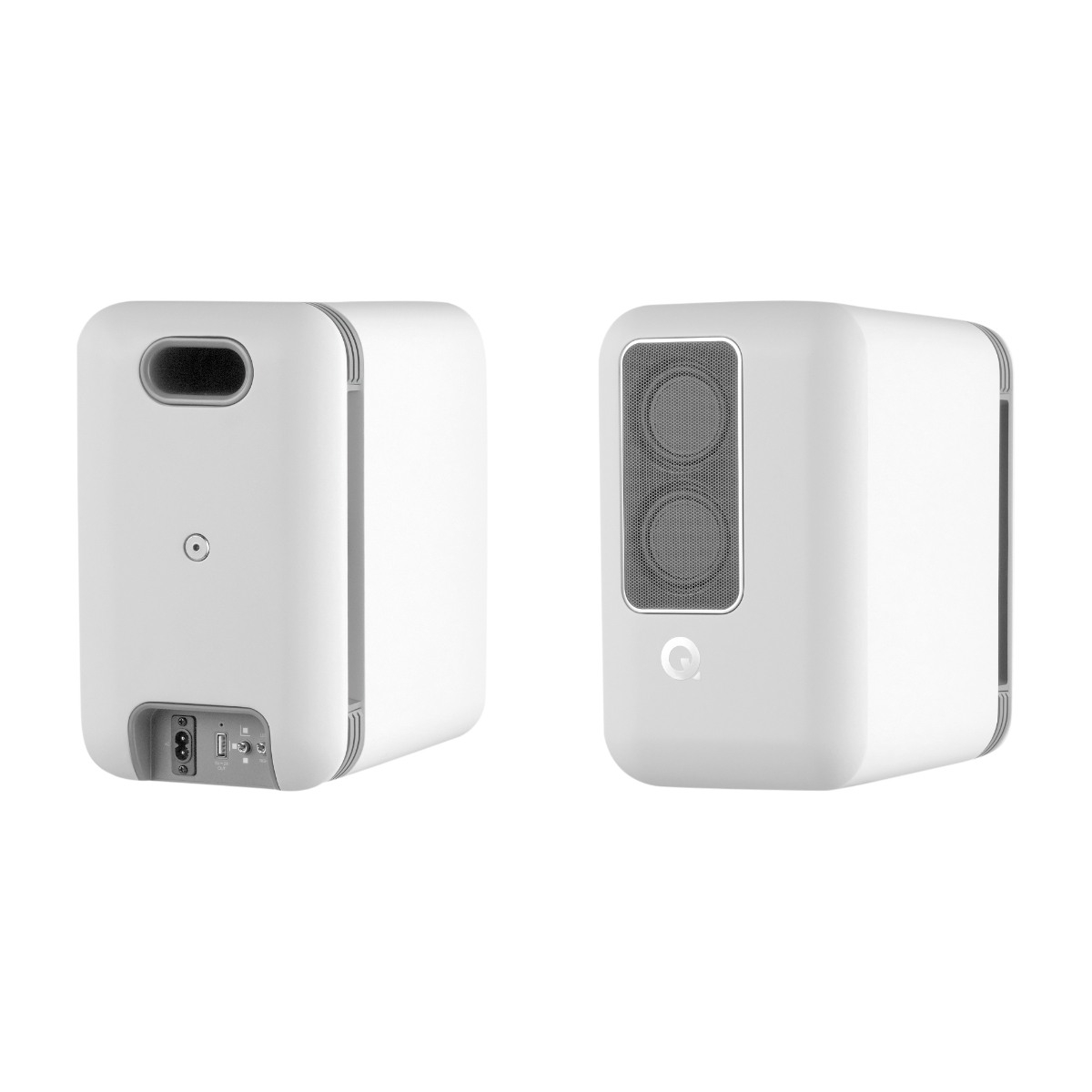 Q Acoustics Q Active 200 högtalare + Hub, vit