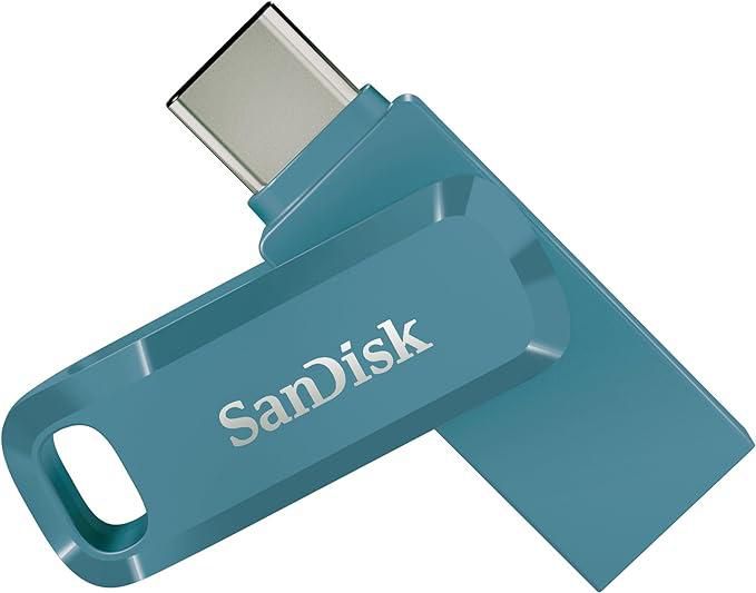 64 GB Sandisk Ultra Dual Drive Go USB-C / USB 3.1 - Blå, bild 5