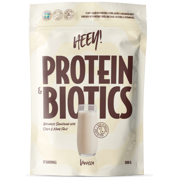 HEEY Protein Biotics, Vanilla, 500 g